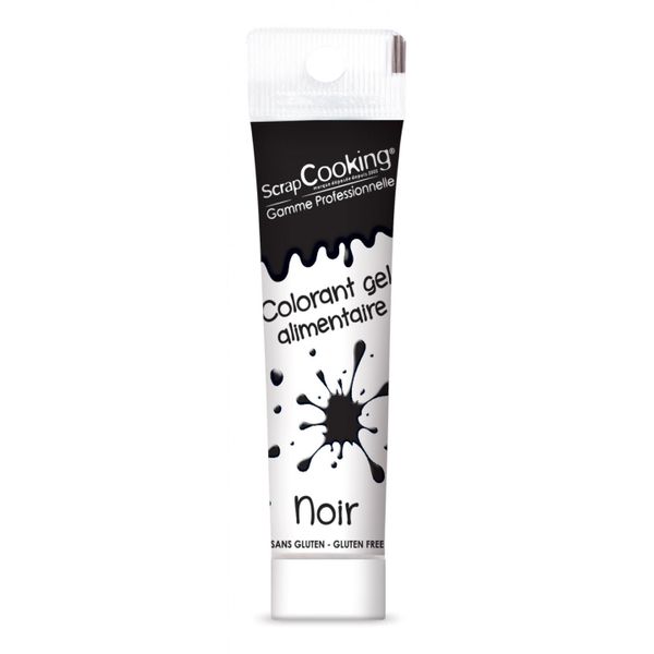 Colorant gel alimentaire noir 20 g - Ambiance & Styles