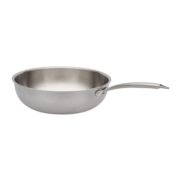 Wok Inox Triply 28 cm