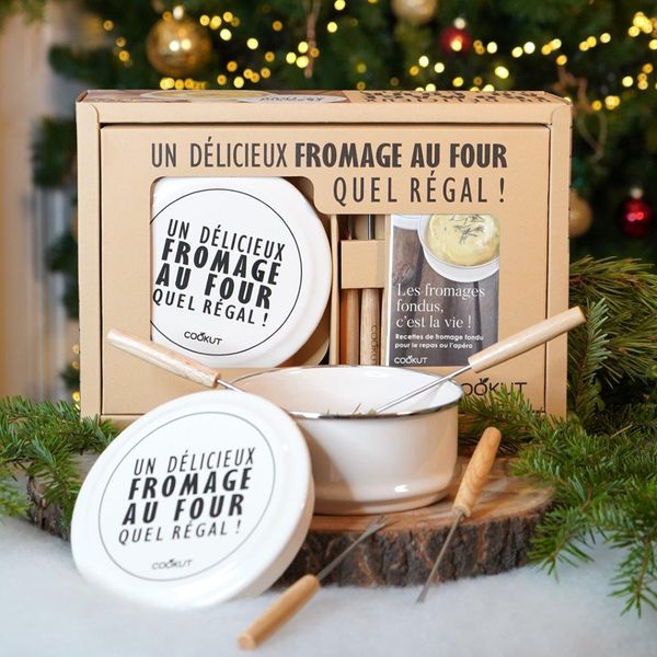 Coffret cadeau fromage fondu crème
