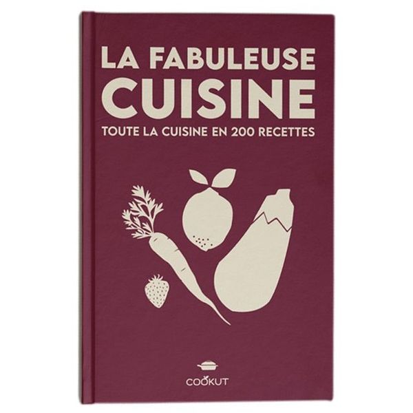 LIVRE "200 RECETTES DE LA FABULEUSE POÊLE" BORDEAUX