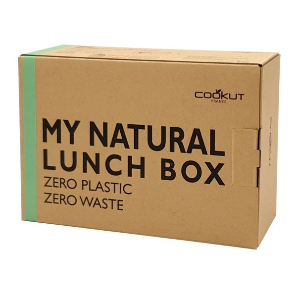 Lunchbox "ma boite naturelle" vert