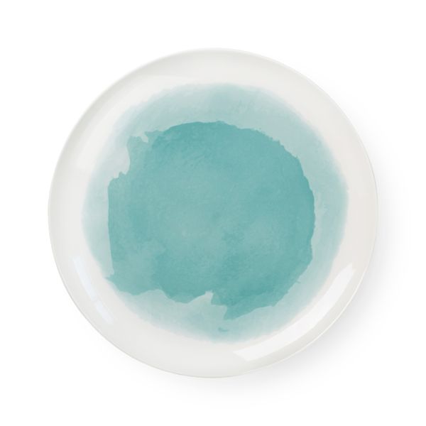 Assiette plate FLASH turquoise 27 cm