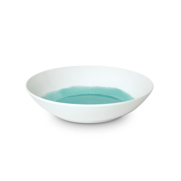 Assiette salade et pâtes FLASH turquoise 20 cm