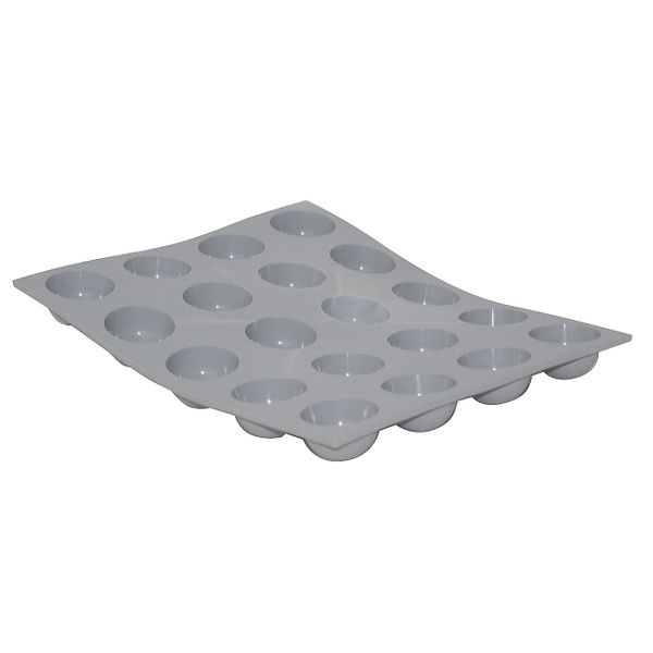 Moule souple 20 mini demi-sphères Elastomoule®