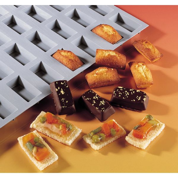 Moule souple 15 mini-financiers Elastomoule®