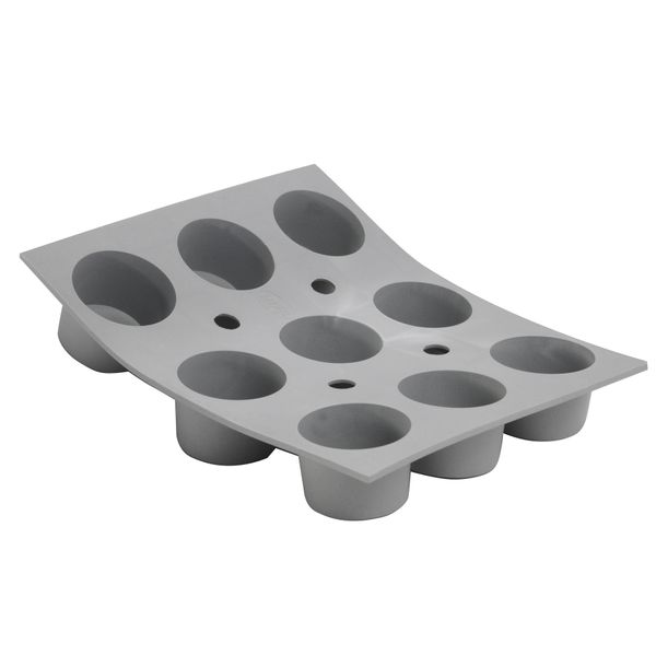 Moule souple 9 mini-muffins Elastomoule®