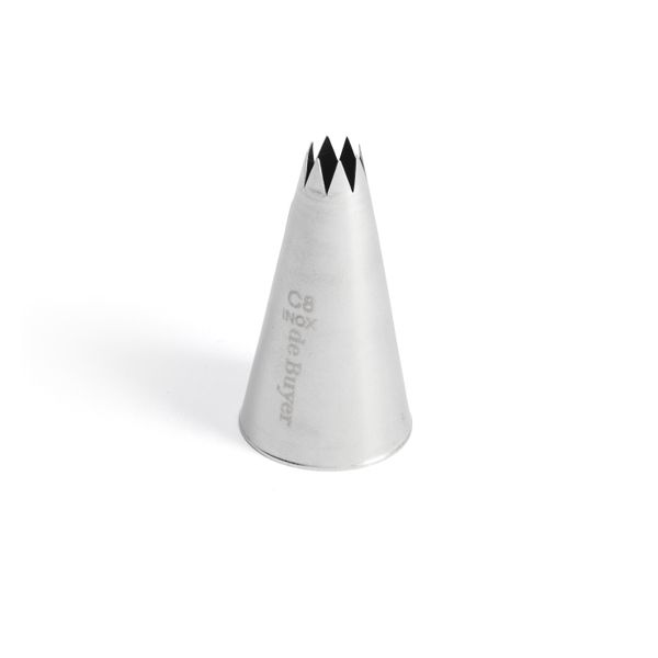 Douille inox cannelée C8