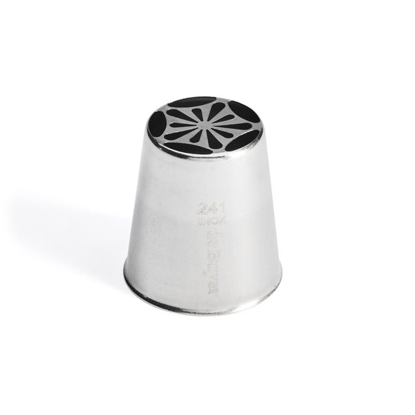 Douille Sultane De Buyer - Cône Rasant 3 Cm - Inox Sans Soudure, Parfaite Pour Décoration Et Garniture - Compatible Poches à Pâtisserie