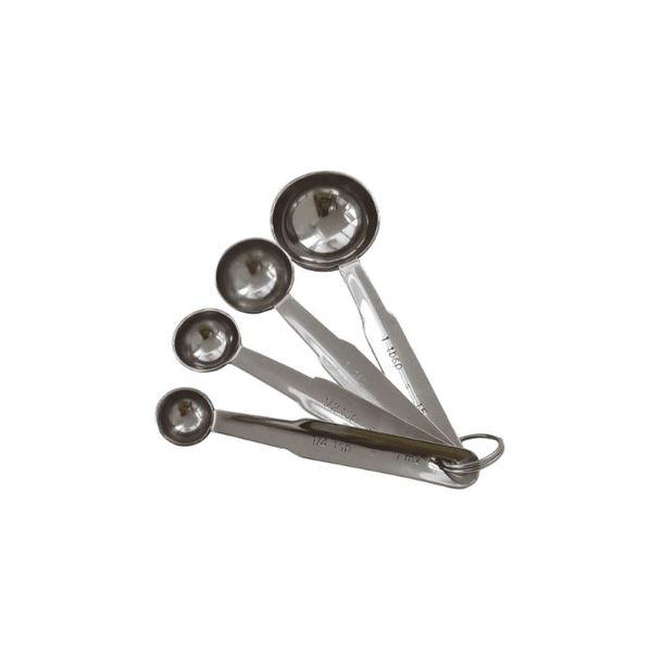 Lot de 4 cuillères mesures inox