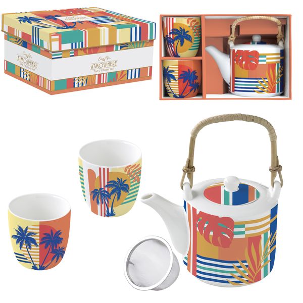 Zliger Service à Thé Kung Fu Ensemble De Théière Argile Pourpre Avec 1 Théière + 4 Tasses à Thé + 1 Tapis à Thé + 1 Seau à Thé + Sac De