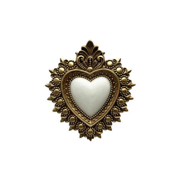 Décoration murale Ex-voto blanc