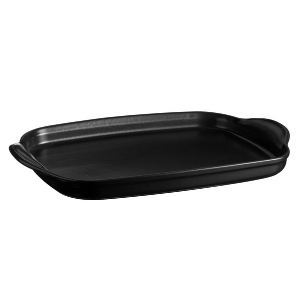 Plancha céramique barbecue Fusain 39 x 31 cm