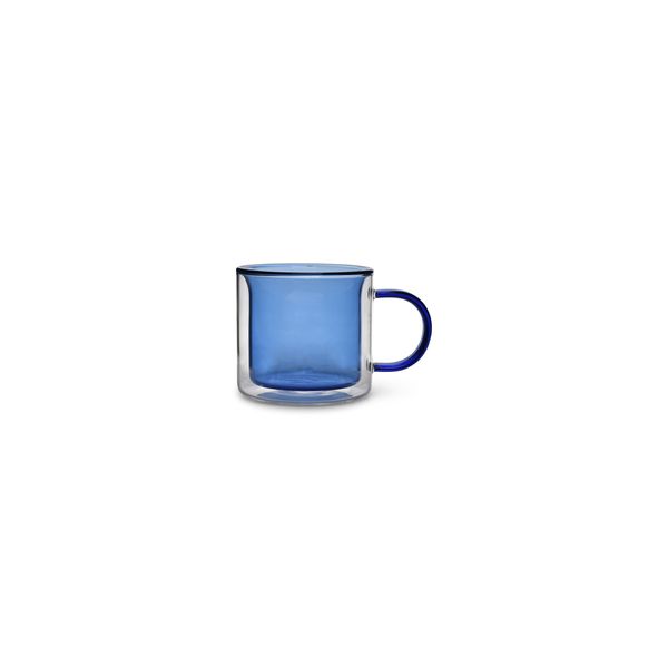 Tasse double paroi bleu 27cl