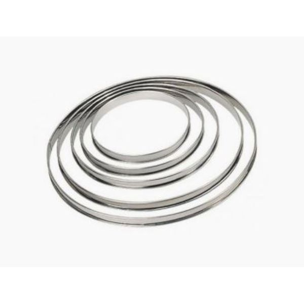 Cercle à Tarte Inox 22cm Gobel - Moule Français Haute Qualité Pour Pâtisserie