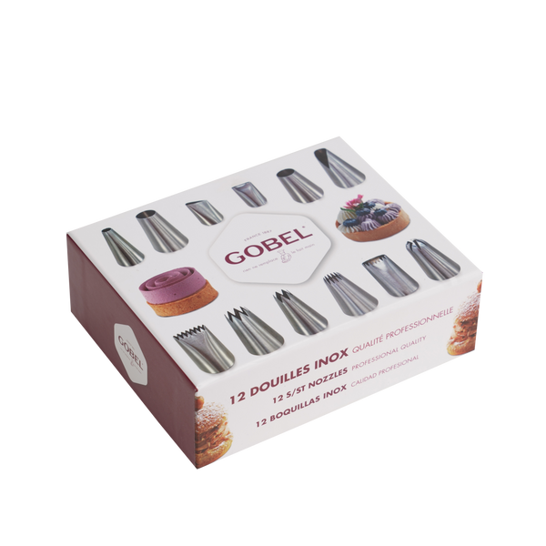 Coffret de 12 douilles inox qualité professionnelle
