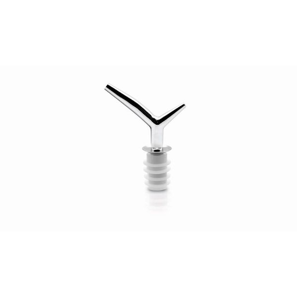 Double bec verseur doseur en inox