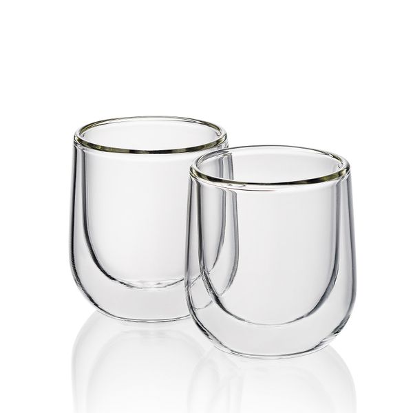 2 verres à espresso Fontana