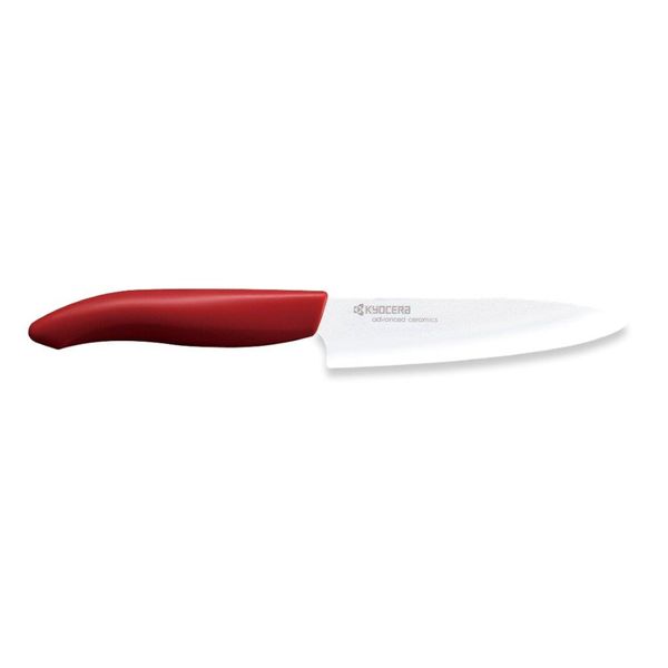 Couteau universel céramique manche rouge 13 cm