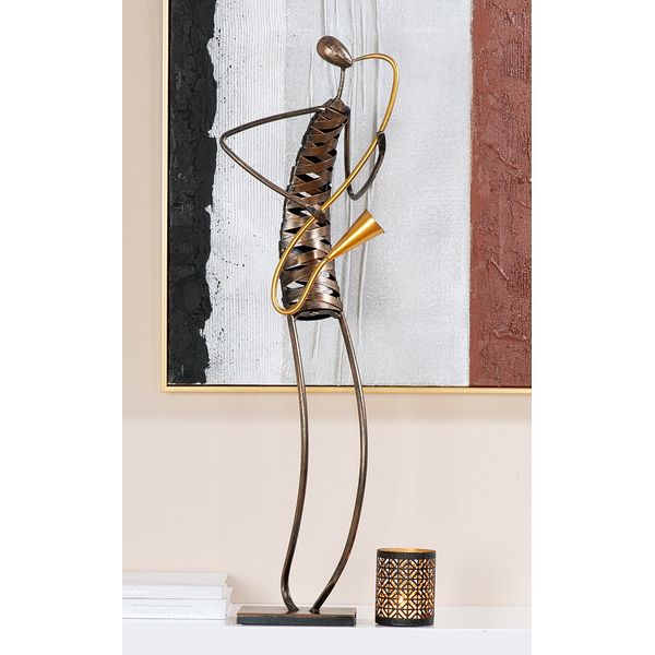 Musiciens Volumes bronze H81cm