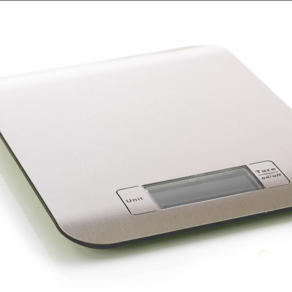 Balance de cuisine inox 5 kg noire