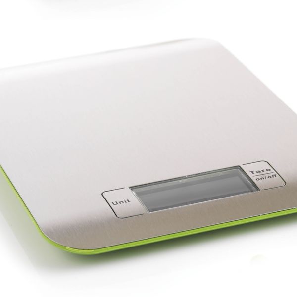 Balance de cuisine inox 5 kg verte