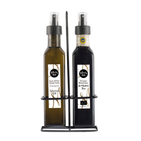 Coffret spray huile d Olive et vinaigre Bio