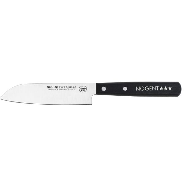 Couteau mini santoku noir 11 cm