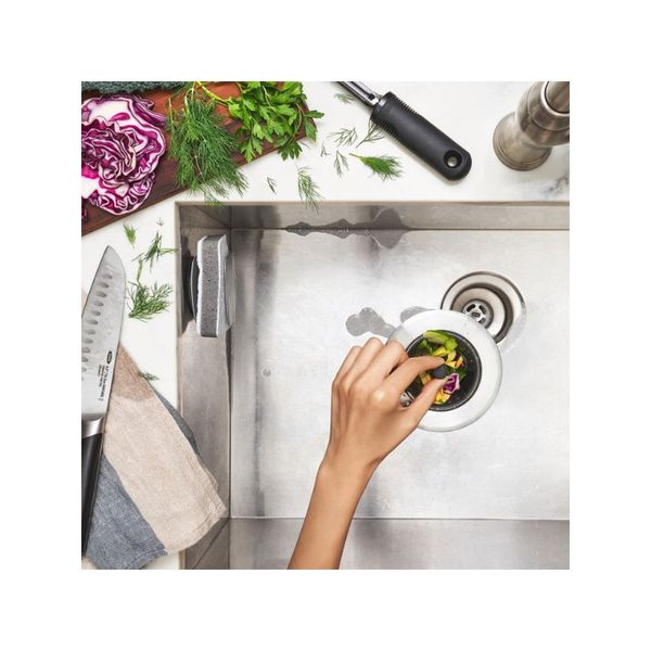 Filtre pour evier inox 11,4 cm