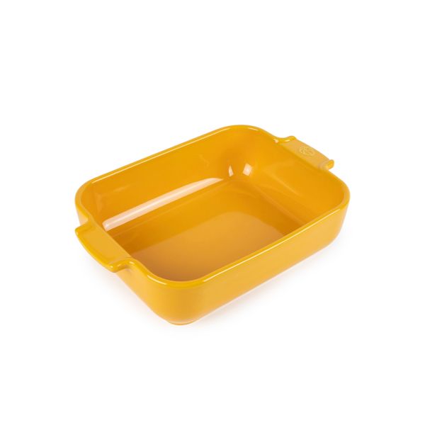 Plat à four jaune 25 cm