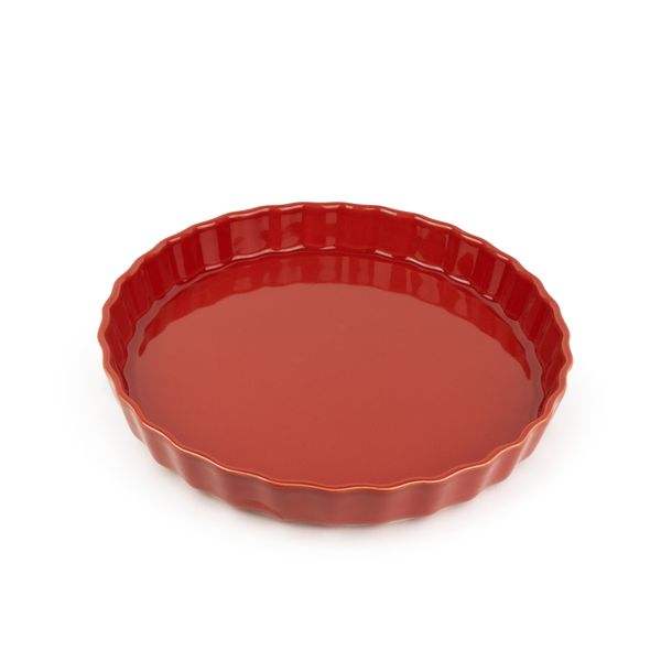 Plat à tarte Délices rouge 30cm PEUGEOT - Ambiance & Styles