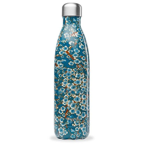 Bouteille isotherme flower bleue 750ml