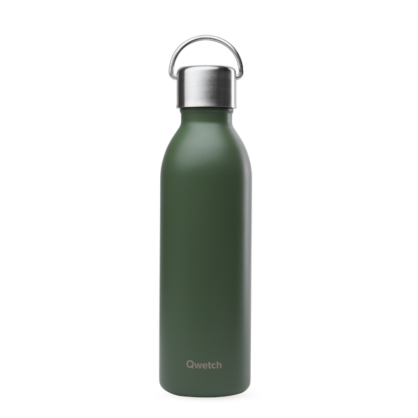 Bouteille isotherme Active kaki mat 600 ml