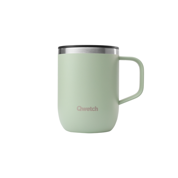 Mug isotherme vert tilleul 350 ml