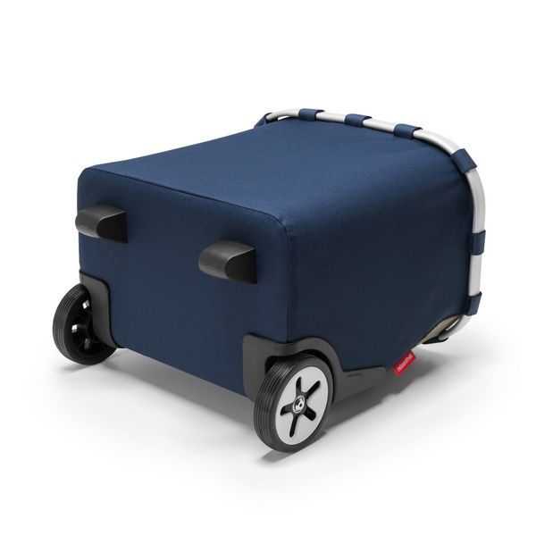 Reisenthel Carrycruiser Chariot à Course - 40L - Frame Rhombus Midnight Gold Bleu