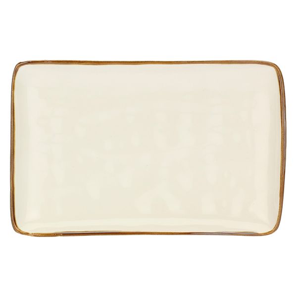 Plat Concerto ivoire 20x13cm