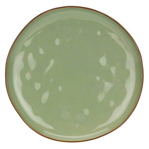 Assiette plate Concerto vert
