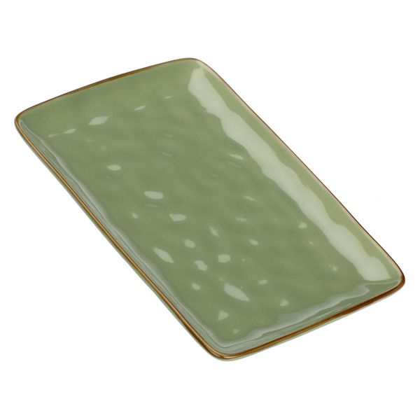 Plat Concerto vert 27x19cm