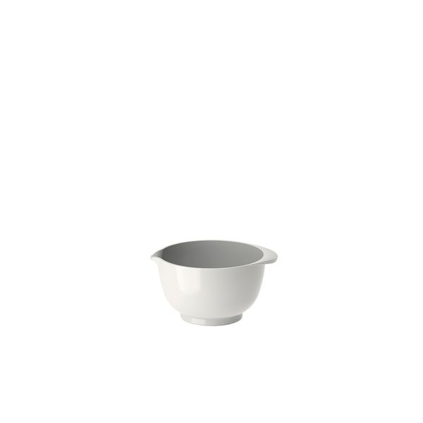 Bol à mixer Margrethe avec bec verseur, en Durostima, Blanc, 0,5 L