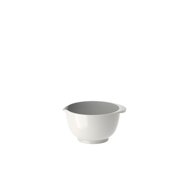 Bol à mixer Margrethe avec bec verseur, en Durostima, Blanc, 0,75 L