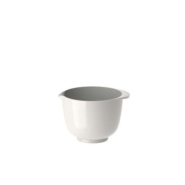 Bol à mixer Margrethe avec bec verseur, en Durostima, Blanc, 1,5 L