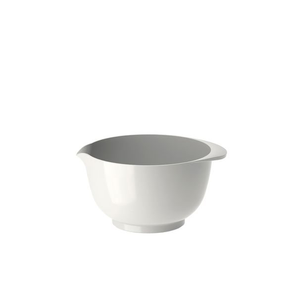 Bol à mixer Margrethe avec bec verseur, en Durostima, Blanc, 3 L