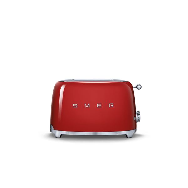 Grille-pain toaster 2 tranches rouge