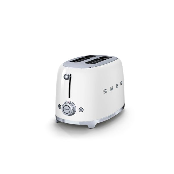 Grille-paine toaster 2 tranches blanc