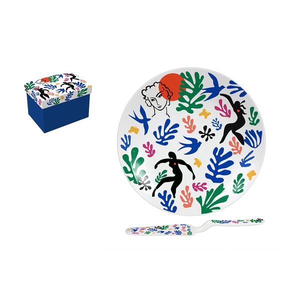 Plat à tarte avec pelle Esprit Matisse