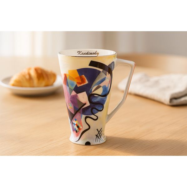 MUG TGM 500 ML KANDINSKY JAUNE-ROUGE-BLEU