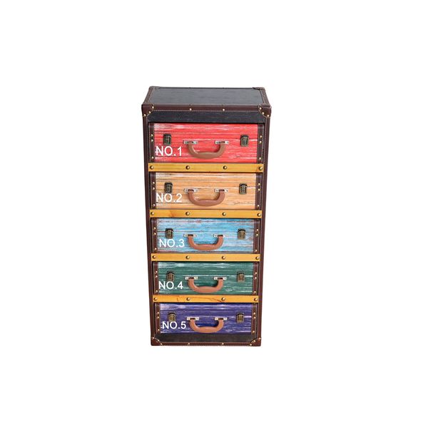 Meuble console 5 tiroirs
