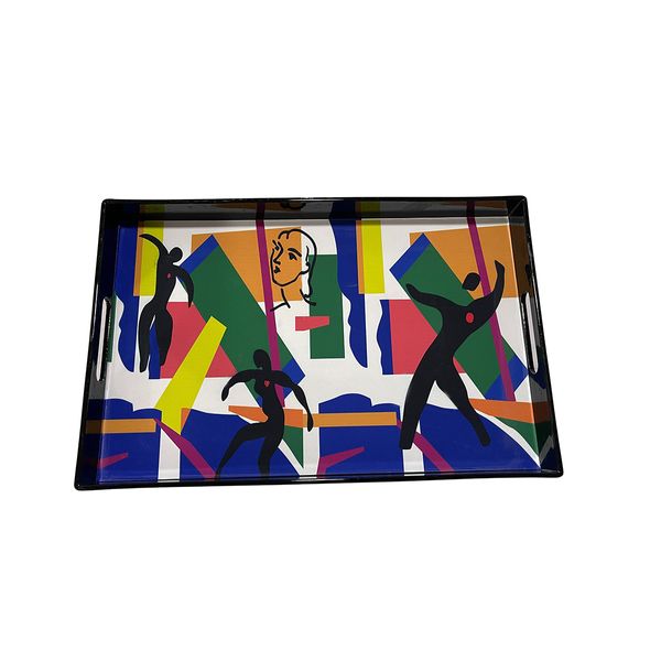Plateau rectangle Esprit Matisse