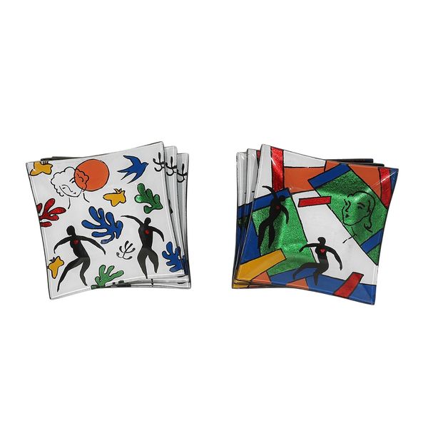 Coupelles carées Esprit Matisse