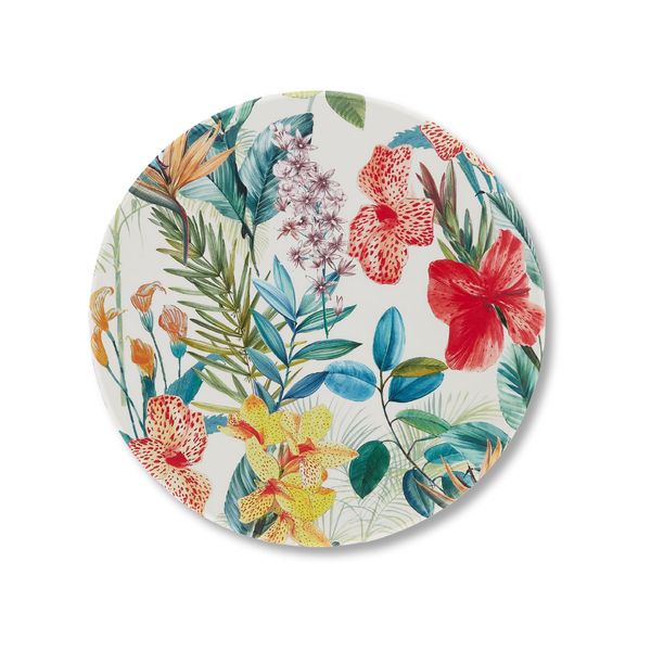 Assiette plate mélamine Garden 27,8 cm TOUCH MEL Ambiance & Styles