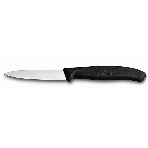 Couteau d'office Swissclassic 8 cm noir